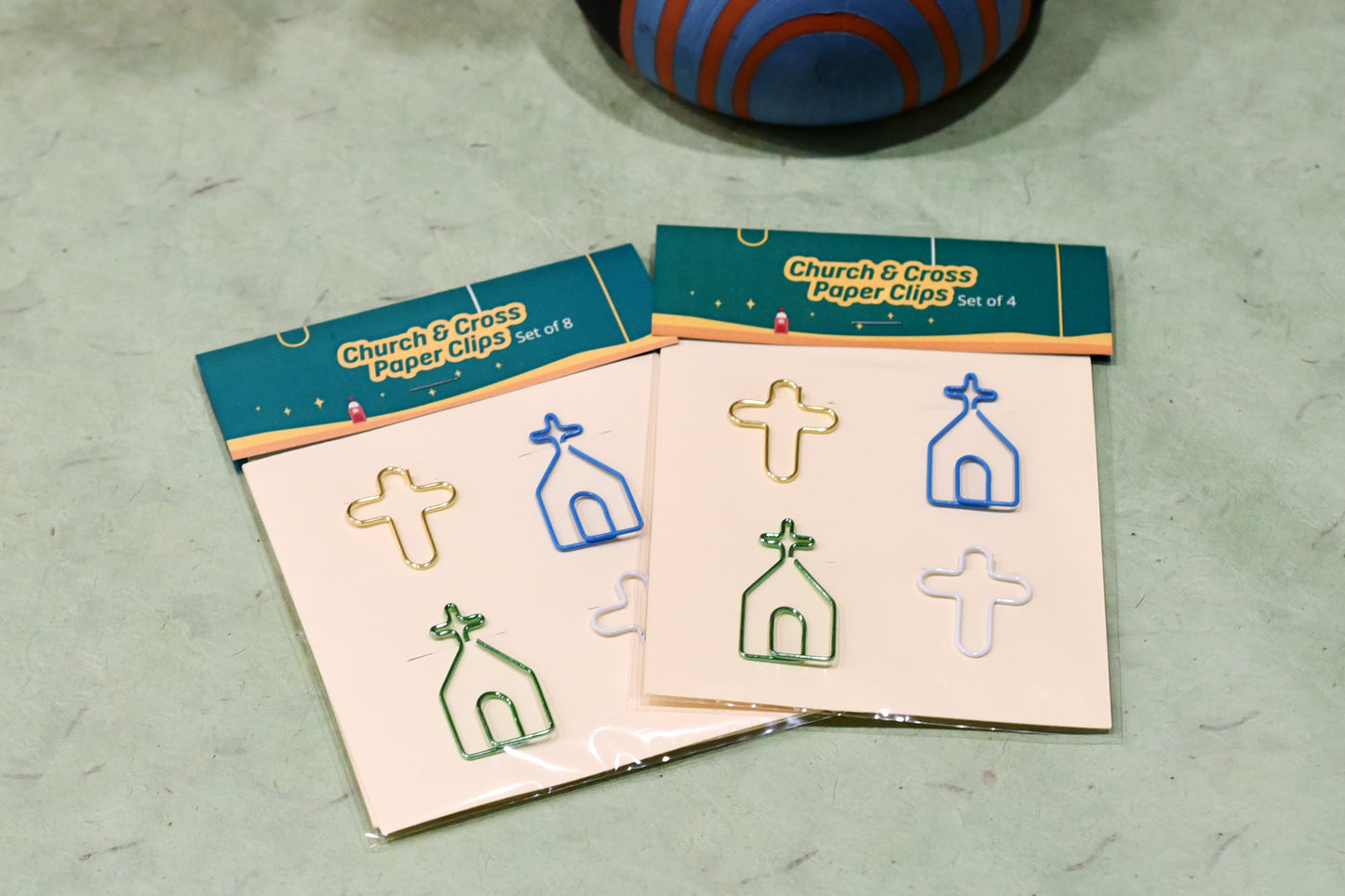 Church & Cross Paper Clips
