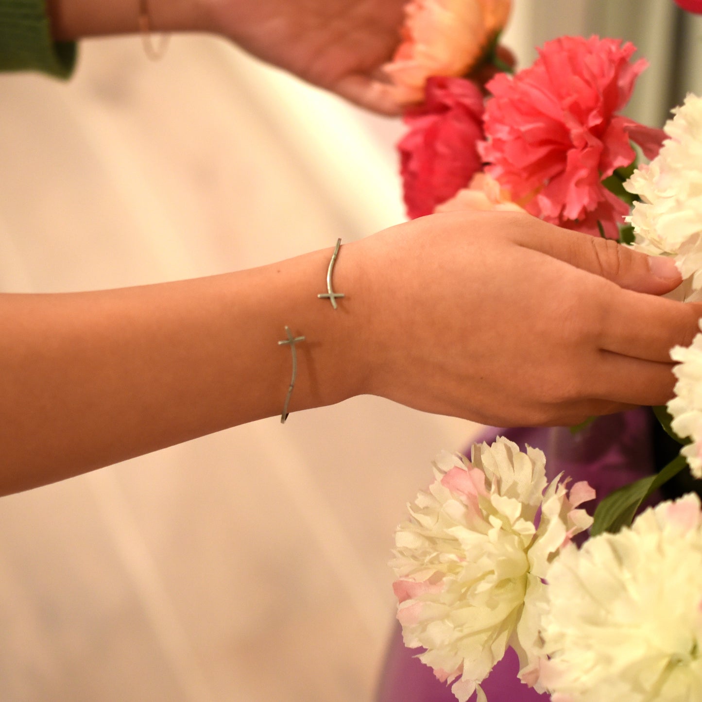 Dancing Cross Bracelet