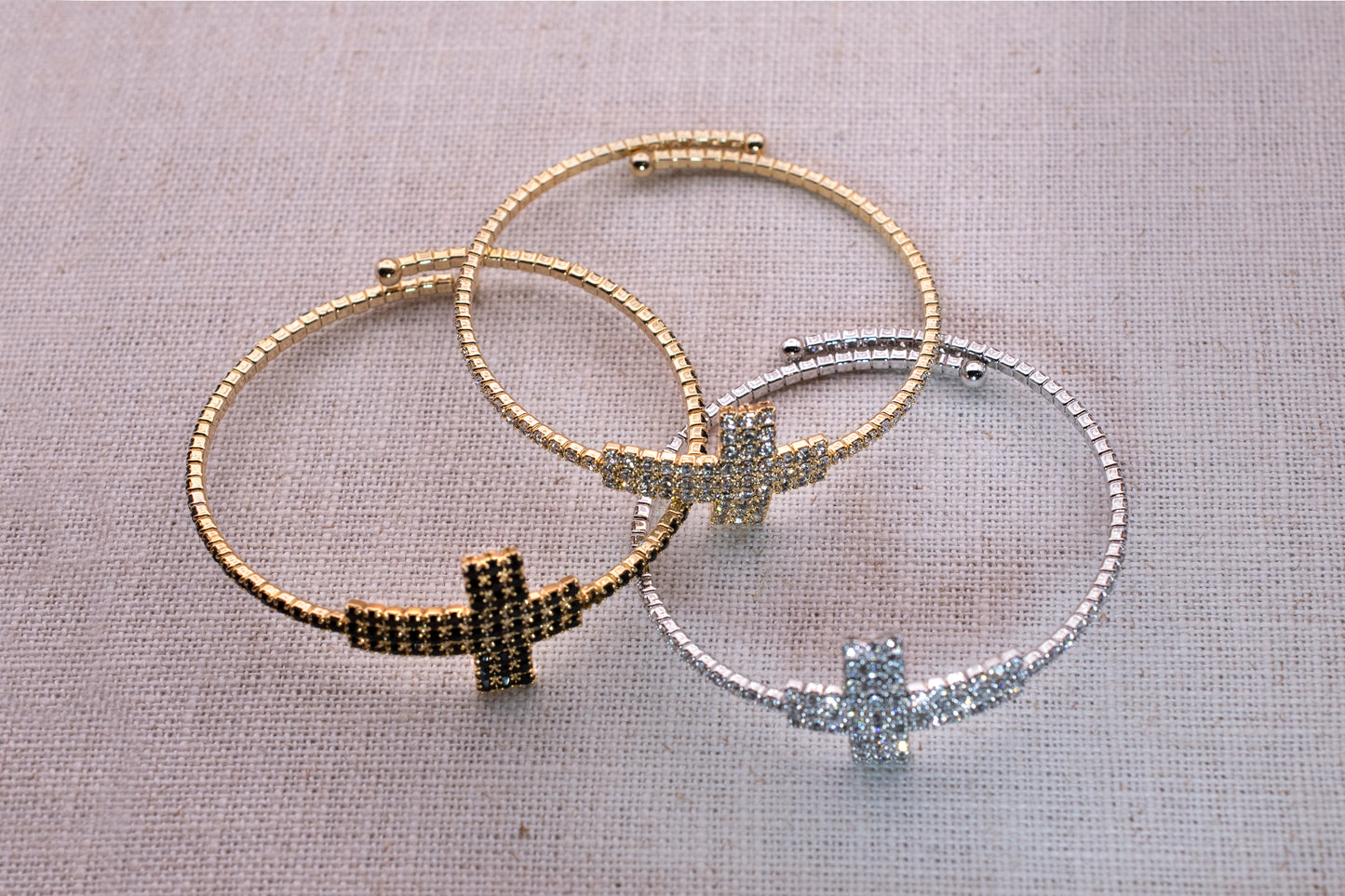 Twinkle Vinna Cross Cuff Bracelet