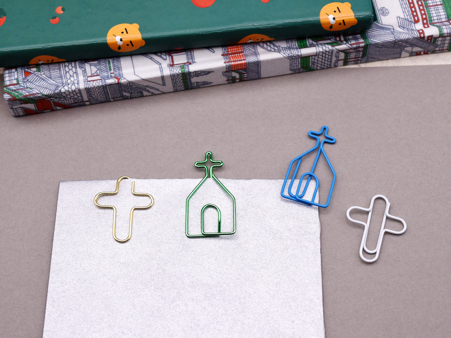 Church & Cross Paper Clips